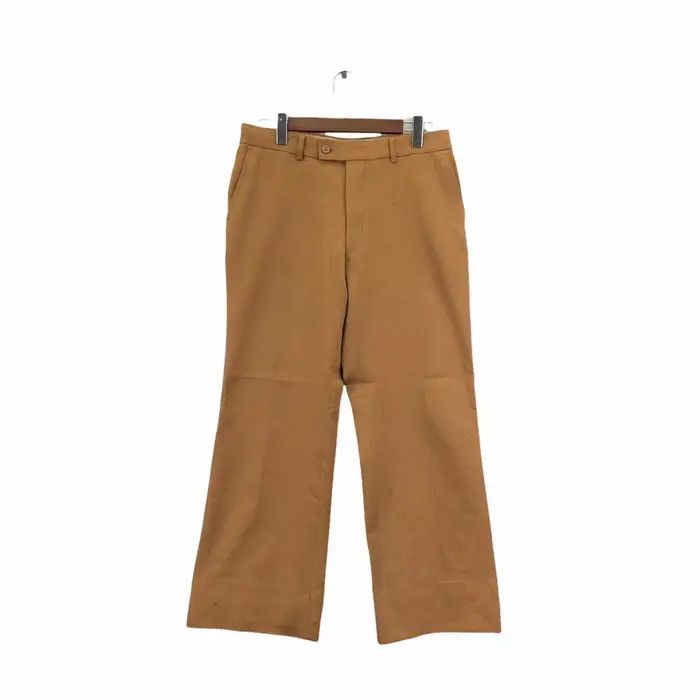 Japanese Brand Vtg 80’ ISETAN JAPAN DESIGNER Brown Casual Pant Trouser Size 34" / US 12 / IT 48 - 1 Thumbnail