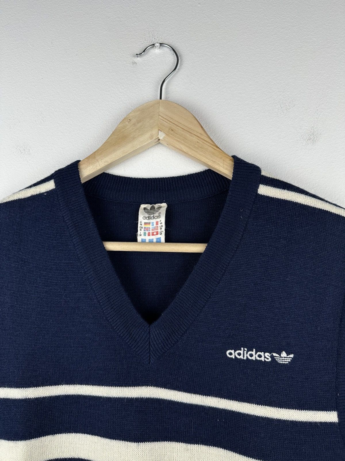 Adidas × Vintage Adidas vintage Wool vest Size US S / EU 44-46 / 1 - 2 Thumbnail