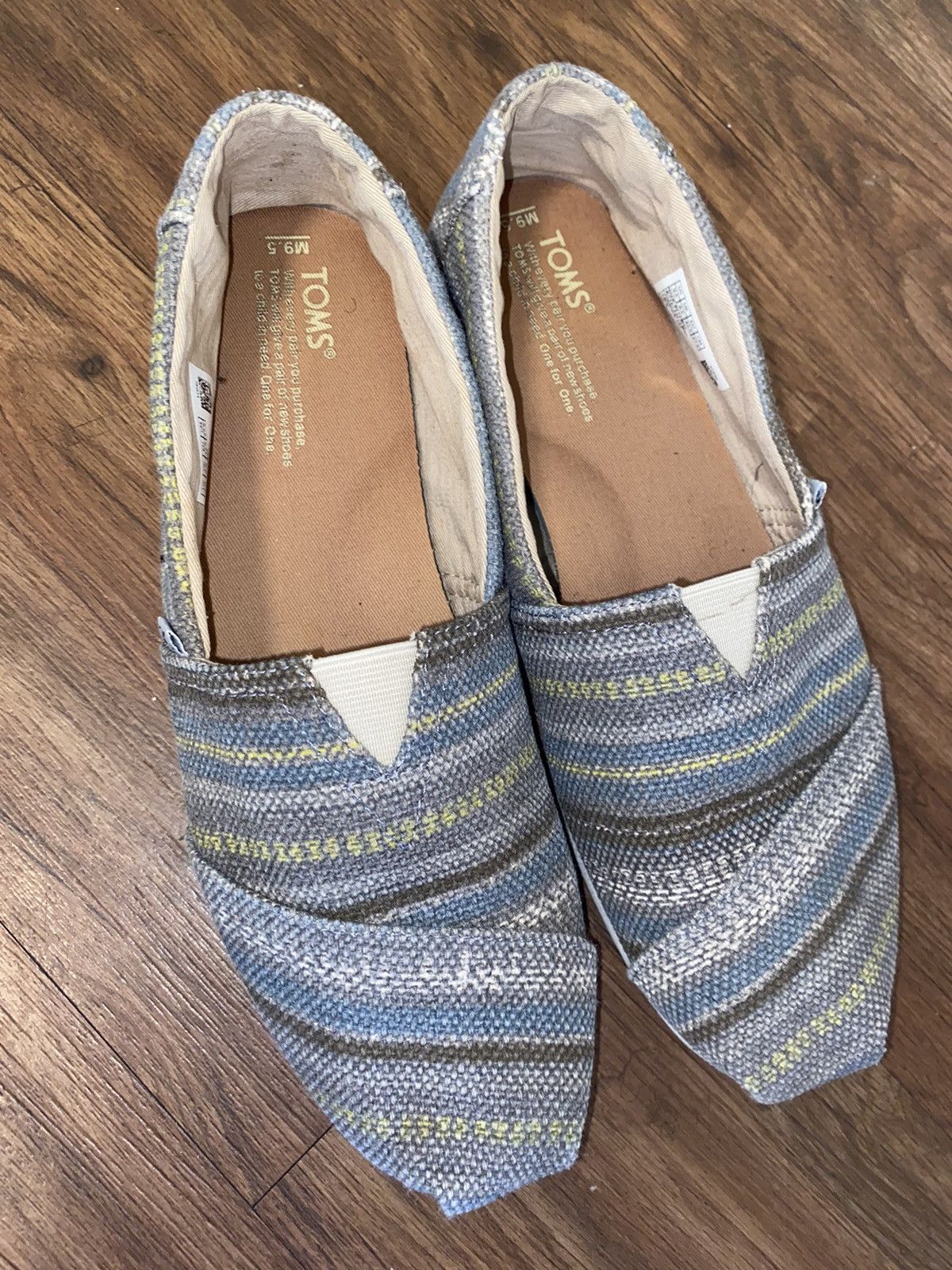 Toms × Vintage Slip On Toms Size US 9.5 / EU 42-43 - 3 Thumbnail