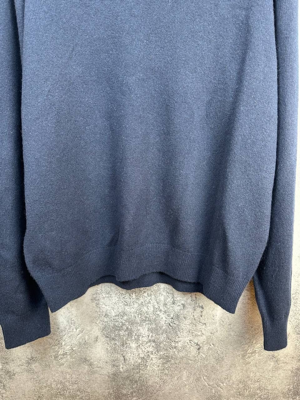 Other Schoffel V-Neck Lambswool Sweater Navy Jumper Long Sleeve Size US XL / EU 56 / 4 - 7 Thumbnail