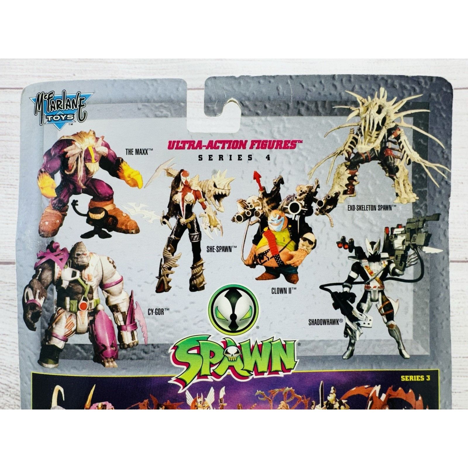 Other McFarlane Toys: SPAWN "CY-GOR" (1996) Ultra Action Figure - Size ONE SIZE - 11 Thumbnail