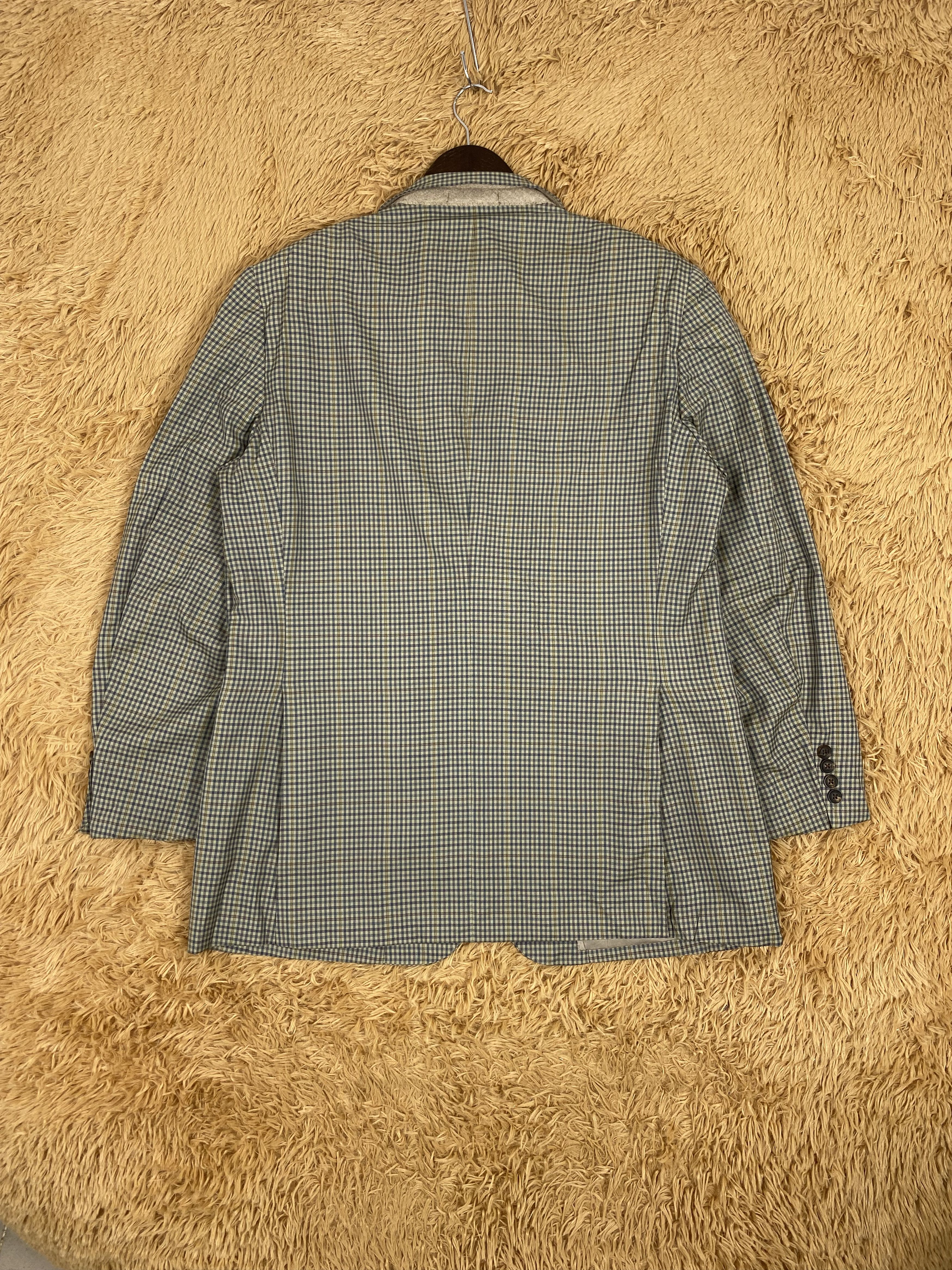 Burberry × Vintage Vintage Burberry Checkered Blazers Size 36R - 6 Thumbnail