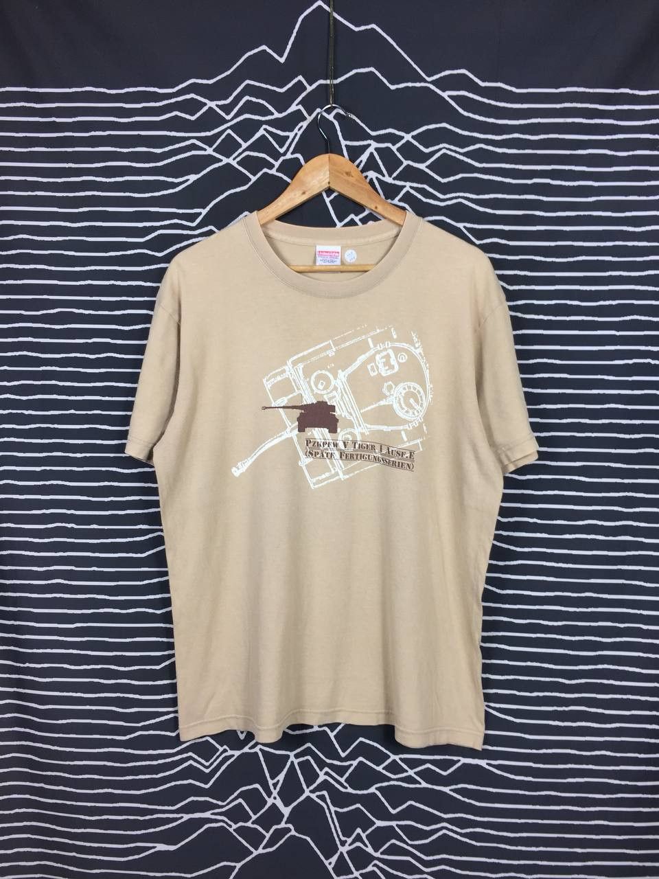 Vintage Vtg The Tiger I Germany Heavy Tank World War II Tee Size US L / EU 52-54 / 3 - 1 Thumbnail