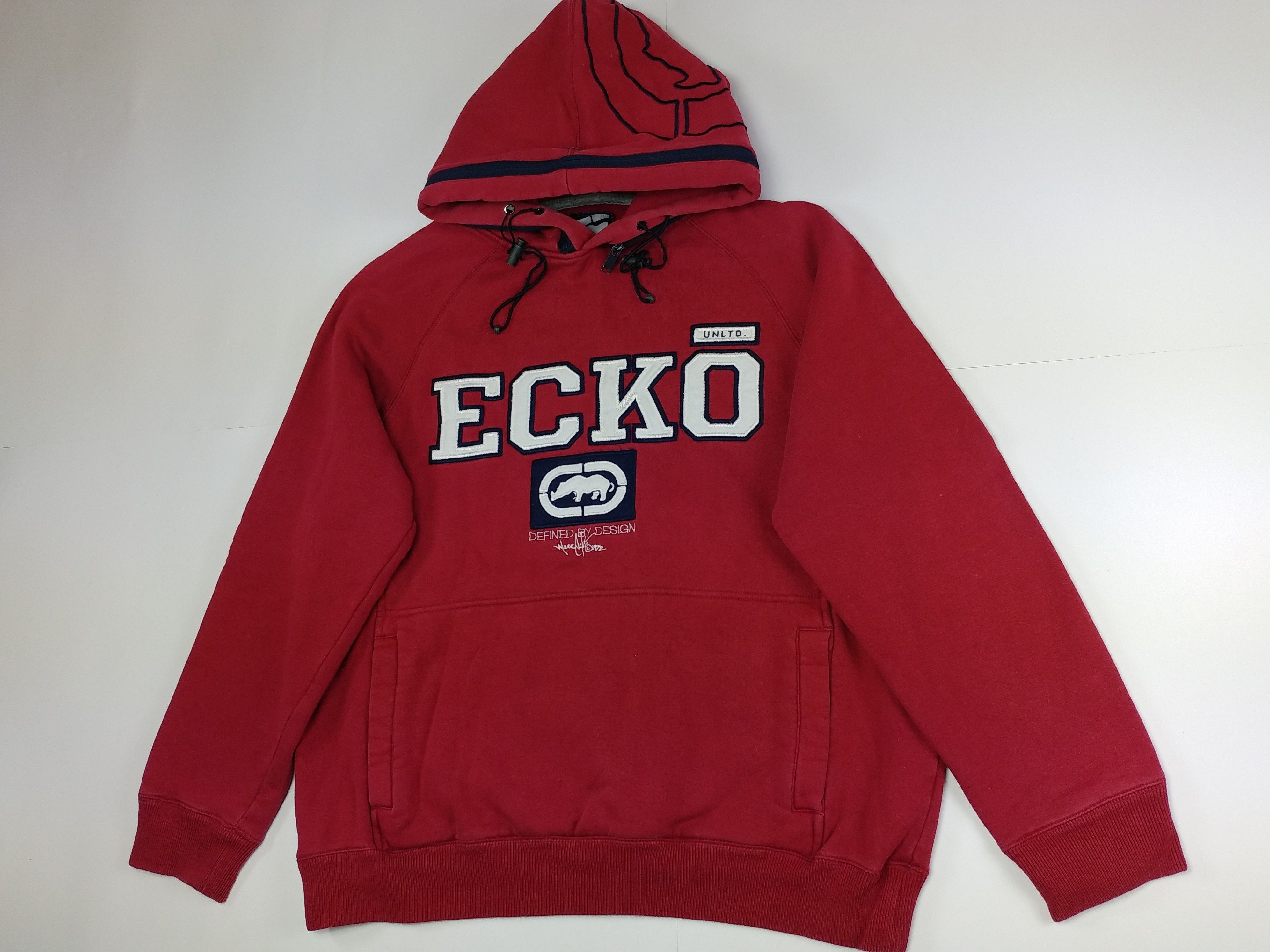 Ecko Unltd. ECKO UNLTD hoodie, vintage hip hop sweatshirt 90s hip hop L Size US L / EU 52-54 / 3 - 3 Thumbnail