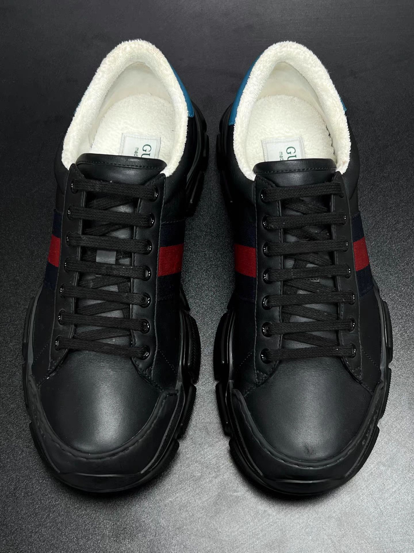Gucci GUCCI Web Low-Top Sneakers K15 Size US 9.5 / EU 42-43 - 3 Thumbnail