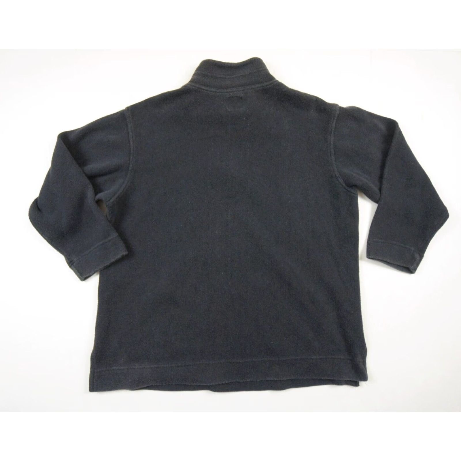 Mossimo VINTAGE Mossimo Pullover Sweatshirt Mens One Size Black 90s Logo Fleece Cotton Polyester High Neck Bean Neck Drawstring Fall Winter Spring Summer Mens Size US M / EU 48-50 / 2 - 5 Thumbnail