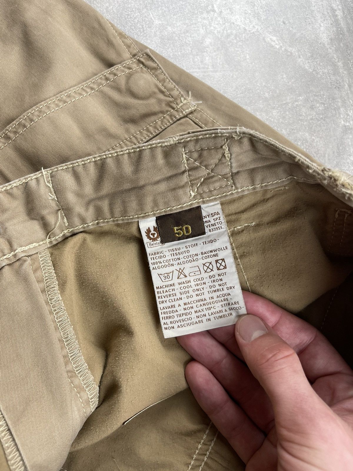 Belstaff Belstaff Tech Workwear Utility Functional Trousers Pants Size US 34 / EU 50 - 13 Thumbnail