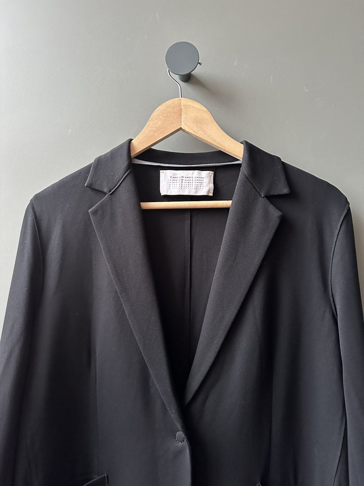 Harris Wharf London Harris Warf London Blazer Jacket Size 48IT Size XL / US 12-14 / IT 48-50 - 2 Thumbnail