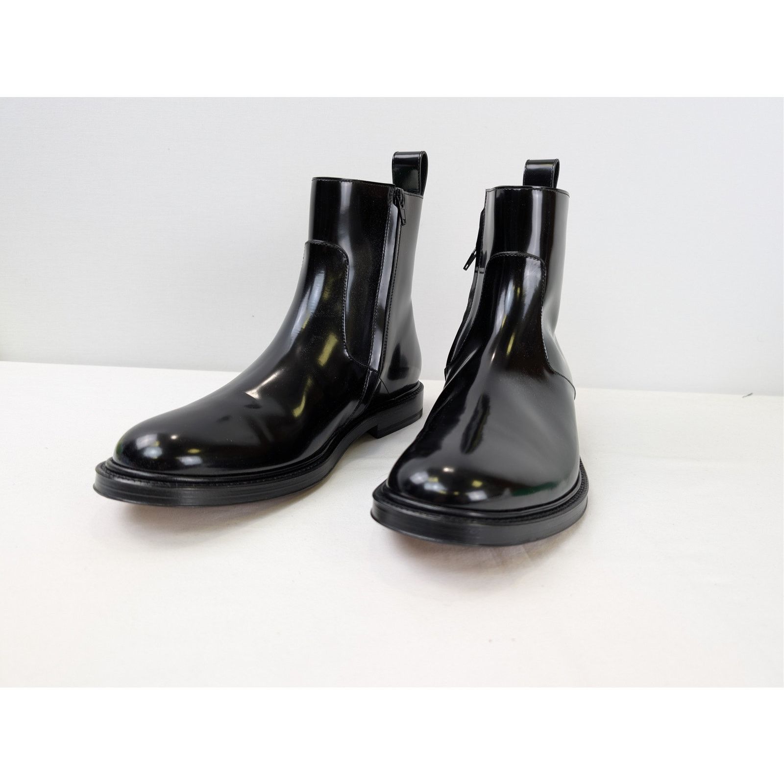 Bottega Veneta o1rshd1 Okinawa Brush Ankle Boots Calfskin in Black Size US 11 / EU 44 - 7 Thumbnail