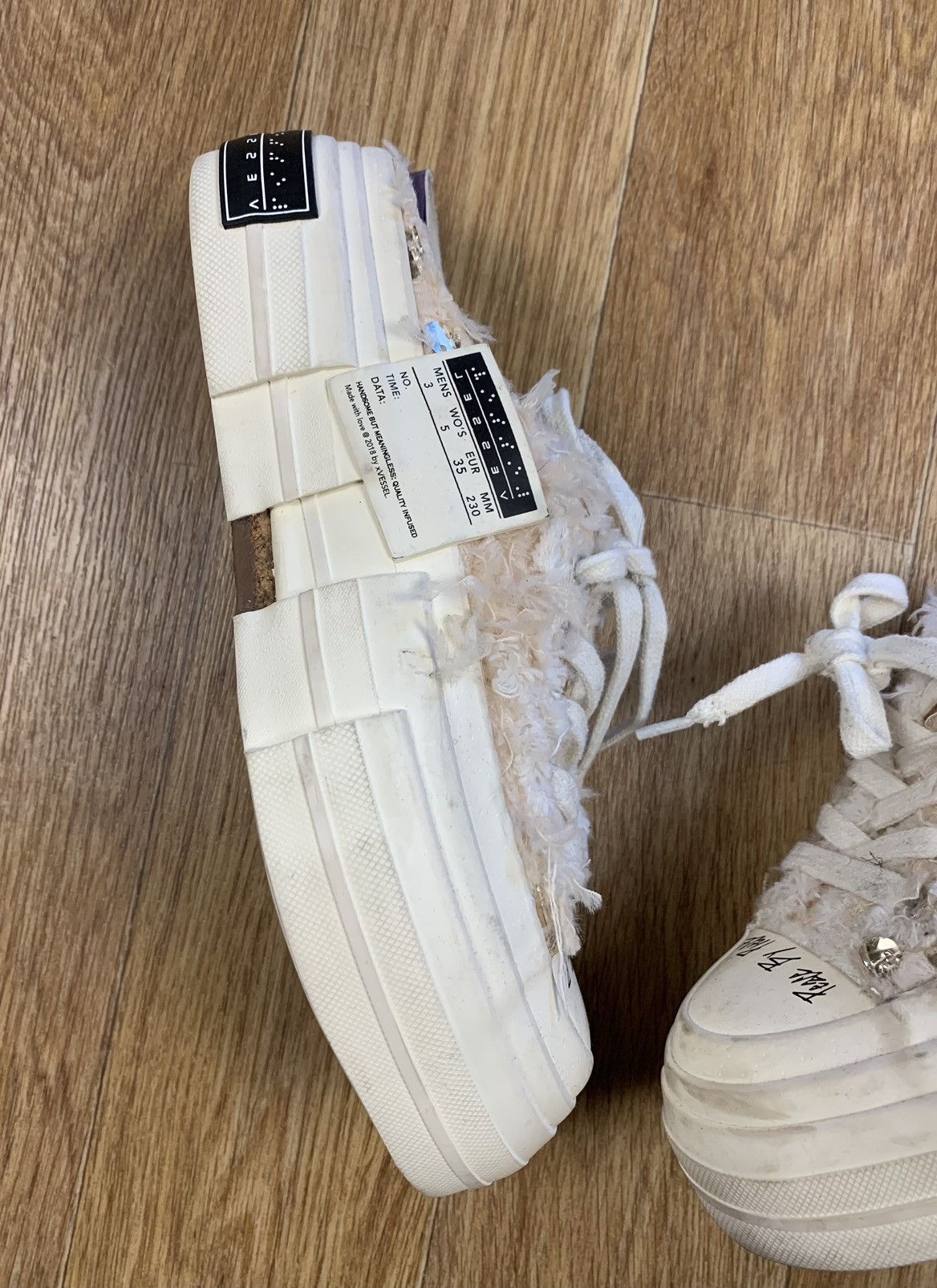 Japanese Brand Vessel Avantgarde Shoes Yohji Yamamoto style Size US 6.5 / IT 36.5 - 4 Thumbnail