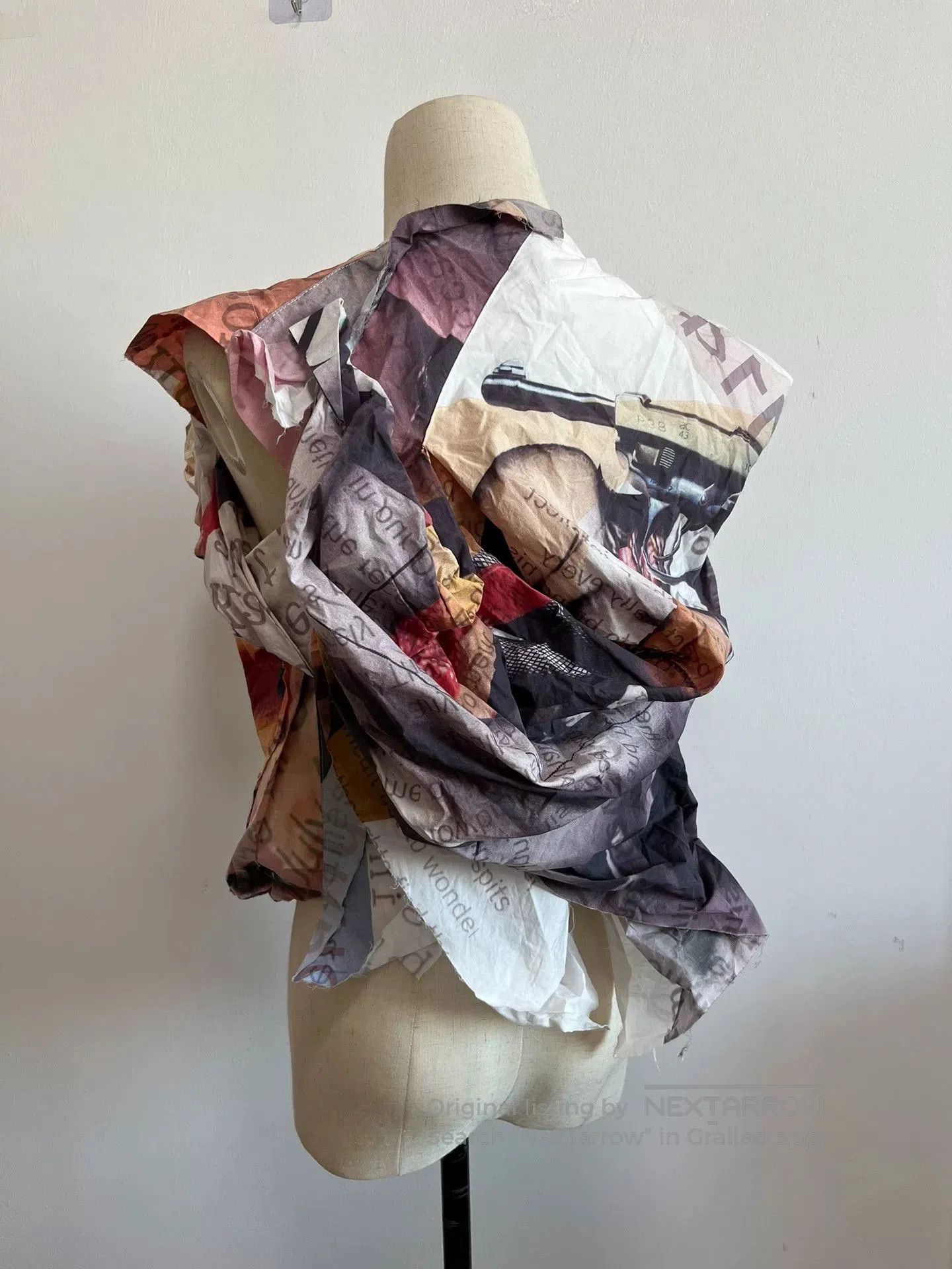 Nozomi Ishiguro Nozomi Ishiguro 2013SS Asymmetrical Portrait Top. Size S / US 4 / IT 40 - 7 Thumbnail