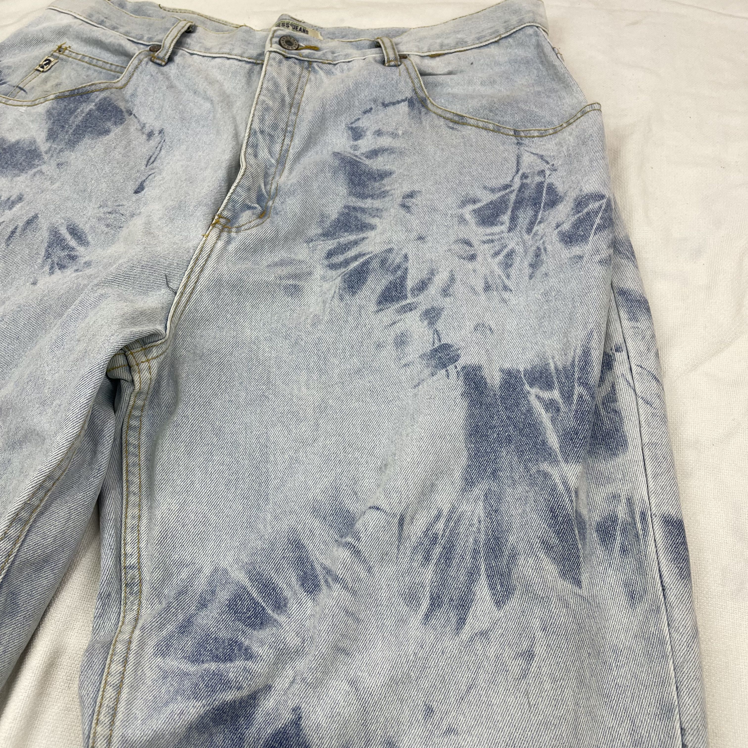 Guess 90s Vintage GUESS Custom Acid Wash Denim #1219/AQ Size US 38 / EU 54 - 5 Thumbnail