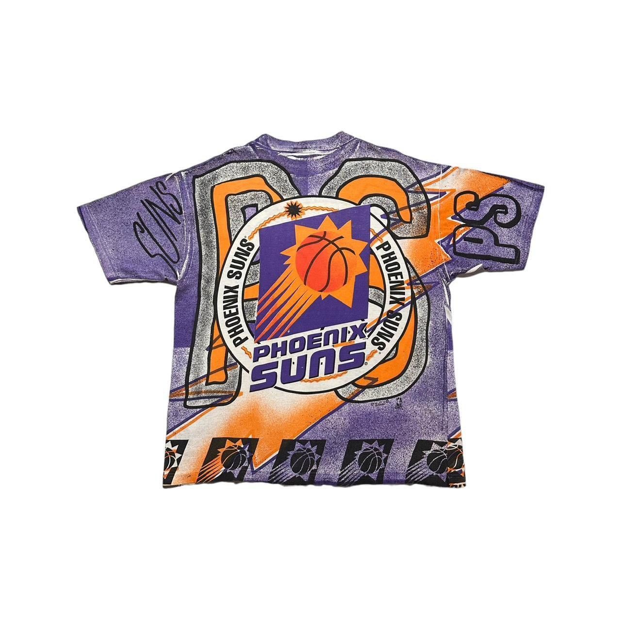 NBA × Vintage Vintage Phoenix Suns Magic Johnson AOP T-Shirt Size US XL / EU 56 / 4 - 2 Thumbnail