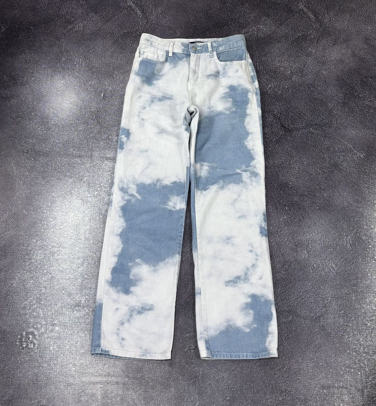 Jaded London Jaded London Sky Clouds Print Y2K Skate Hype Baggy Jeans Size US 26 / EU 42 - 1 Thumbnail