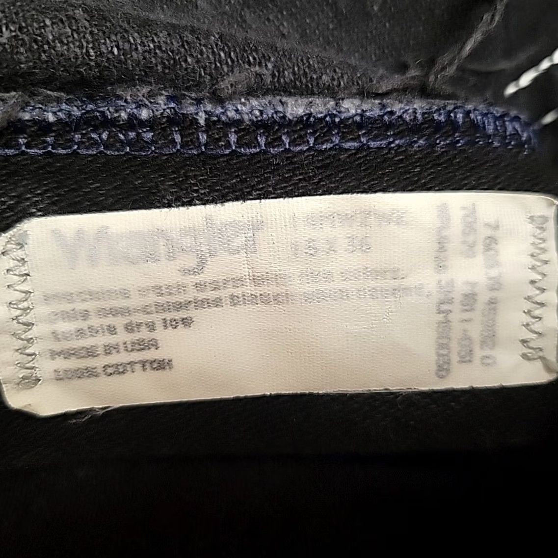 Wrangler VTG Wrangler Jeans Women 15x36 Tall Black High Rise USA 90s Made in USA Stacked Jeans Women 15 5-Pocket USA Western Vintage Mens, Womens, Girls Size 36" / US 14 / IT 50 - 4 Thumbnail