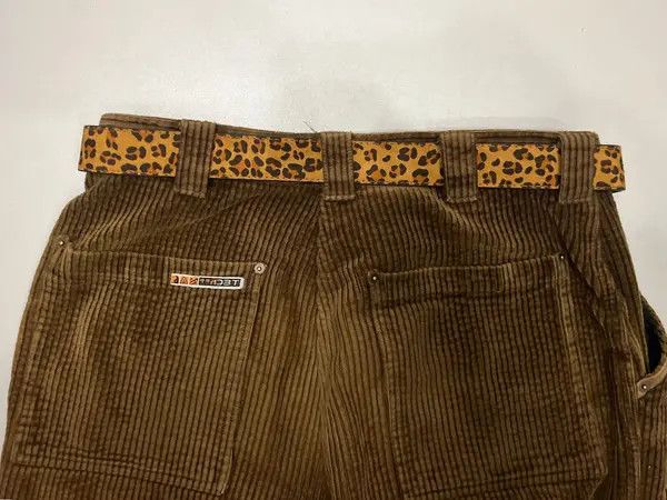 Japanese Brand 2000s leopard cheetah print belt Size 32 - 2 Thumbnail