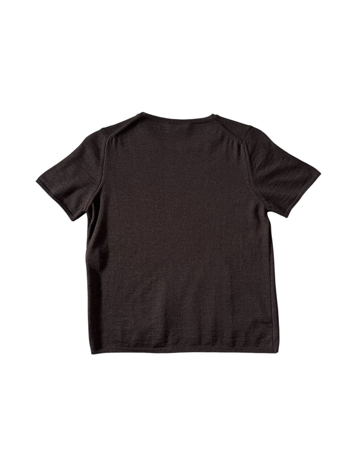 Gucci SS97 Gucci Tom Ford Textured Knit Short Sleeve Tshirt Size S / US 4 / IT 40 - 2 Thumbnail