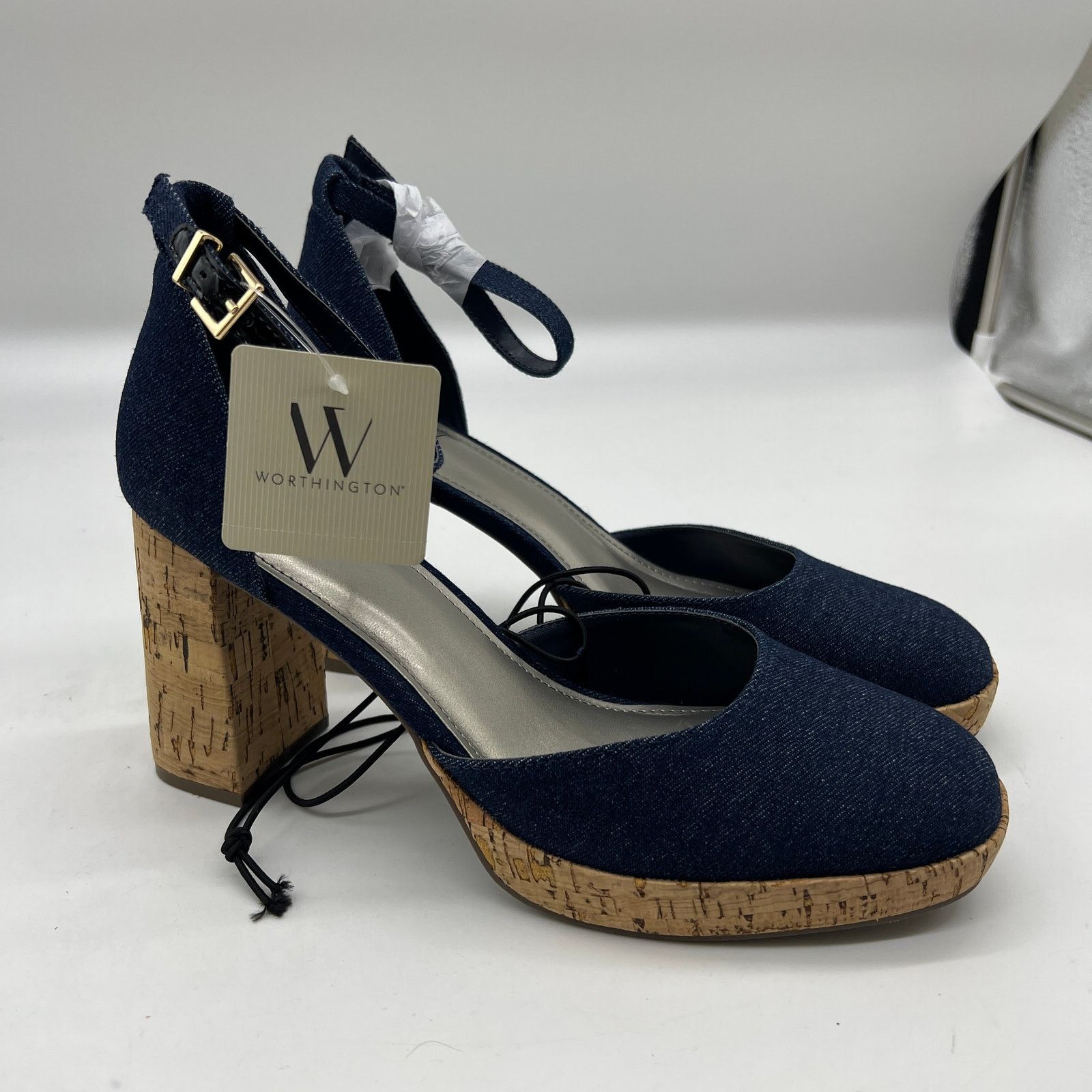 Other Worthington Womens Panama Block Heel Pumps Size US 10 / IT 40 - 1 Thumbnail