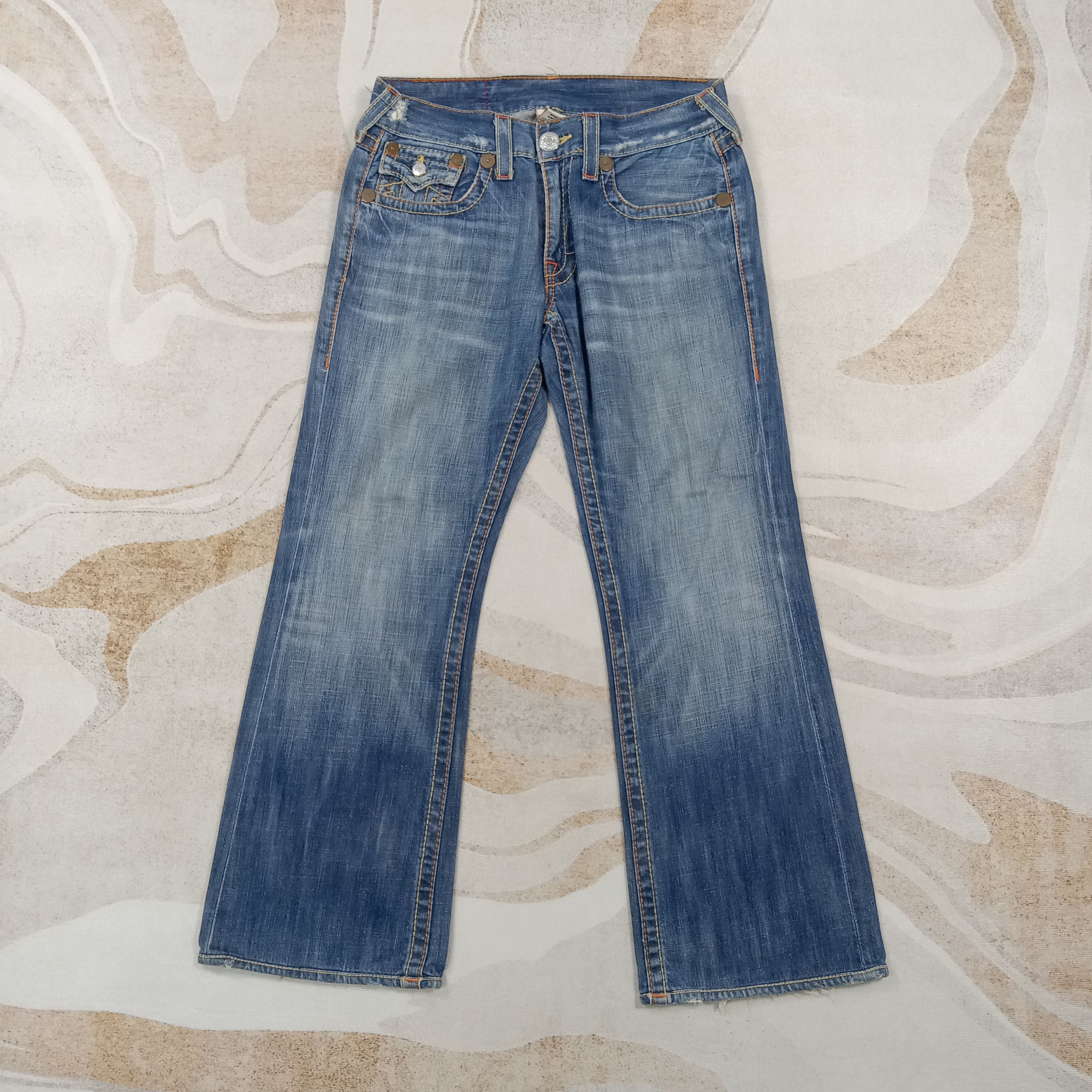 True Religion True Religion American Brand Baggy Denim Jeans C280N28 Size US 33 - 5 Thumbnail