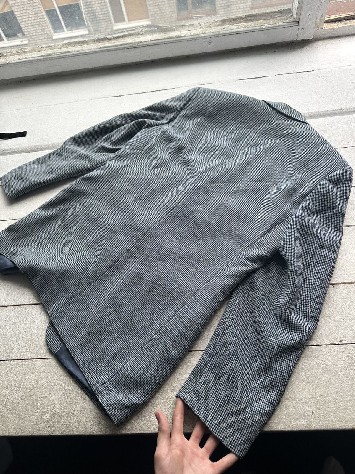 Yves Saint Laurent 🚨VNTG YVES SAINT LAURENT YSL WOOL BLAZER MONOGRAM CHECK Size US M / EU 48-50 / 2 - 9 Thumbnail