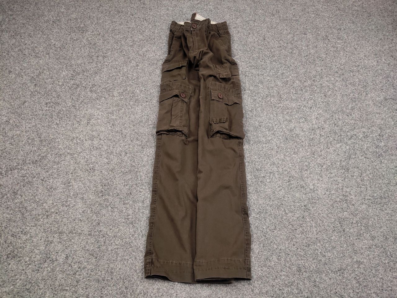 Japanese Brand Vintage Japanese Baggy Multi pocket Cargo Pants Y2K Style Size US 32 / EU 48 - 2 Thumbnail