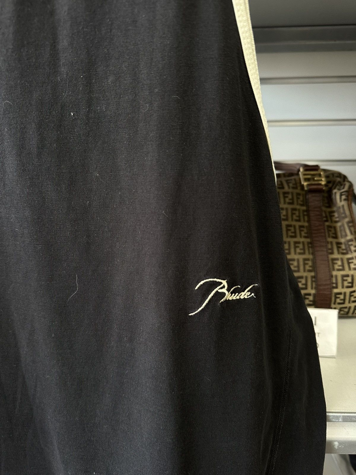 Rhude Rhude White & Black cursive Tank Top XXL side logo Size US XXL / EU 58 / 5 - 2 Thumbnail