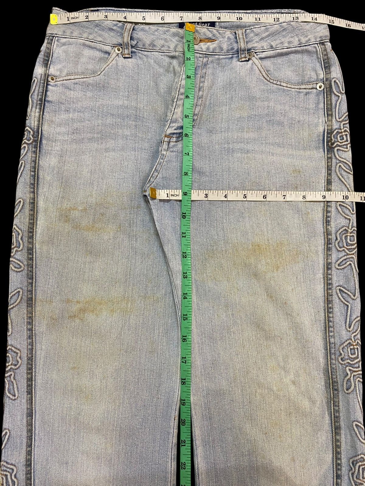 Japanese Brand Vintage Japanese Brands Faded Wash Flare Soft Jeans Size US 29 - 13 Thumbnail