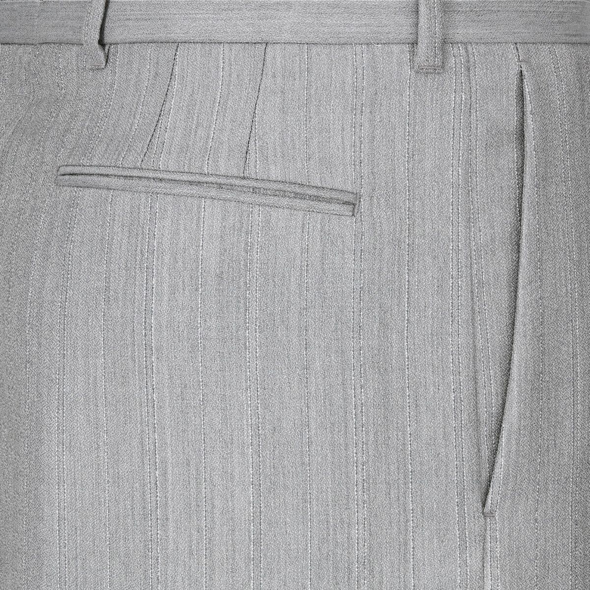 Dior o1bcso1str0226 Tailored Loose-Fit Pants in Grey Size US 36 / EU 52 - 3 Thumbnail