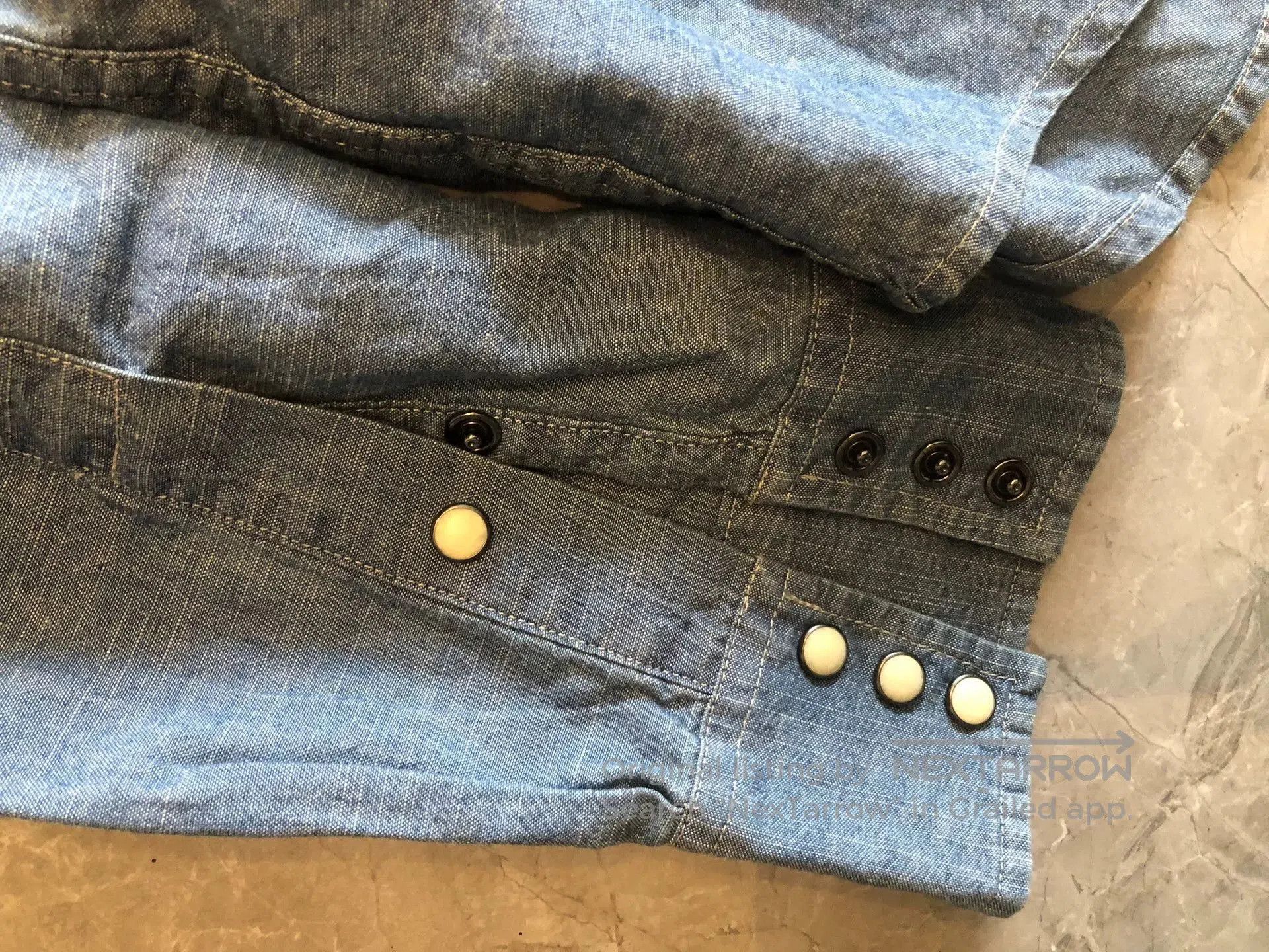 Japanese Brand Ralph Lauren Vintage Denim Shirt Jacket. Size US L / EU 52-54 / 3 - 9 Thumbnail