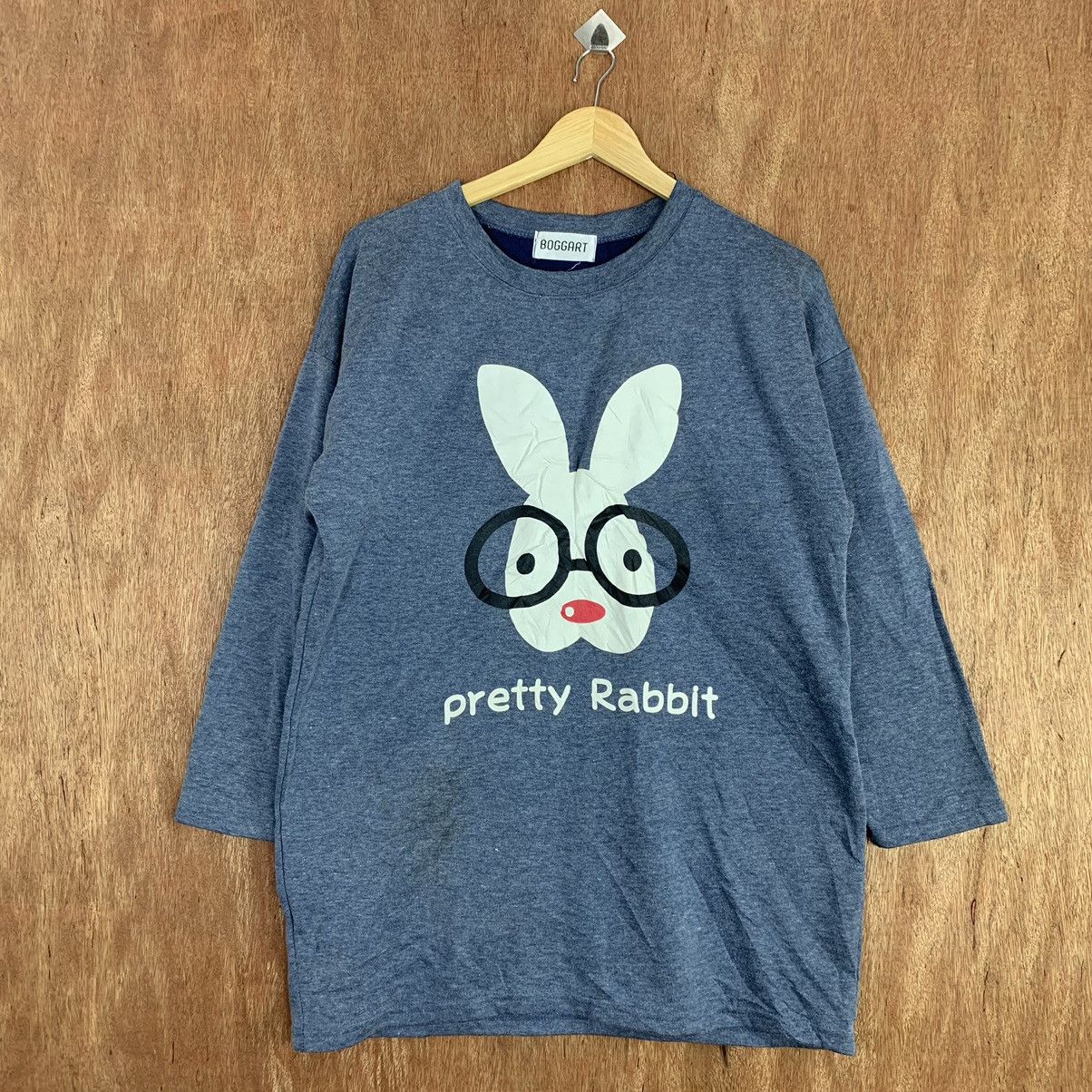 Vintage Boggart Grey - Vintage Sweatshirt Design Size US L / EU 52-54 / 3 - 3 Thumbnail