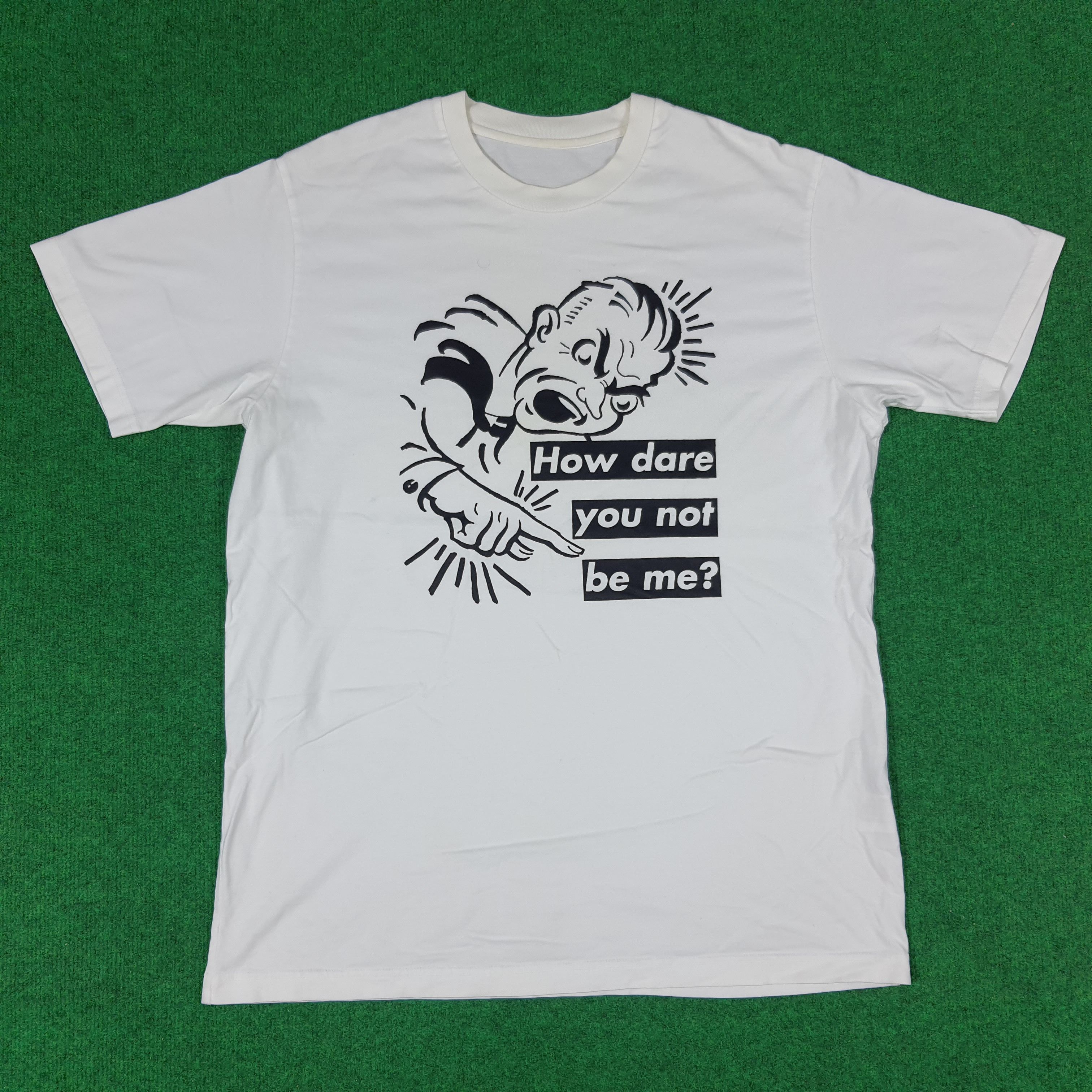 Barbara Kruger × Japanese Brand × Vintage Vintage Barbara Kruger Streetwear Japanese Brand Tshirt Size US L / EU 52-54 / 3 - 1 Thumbnail