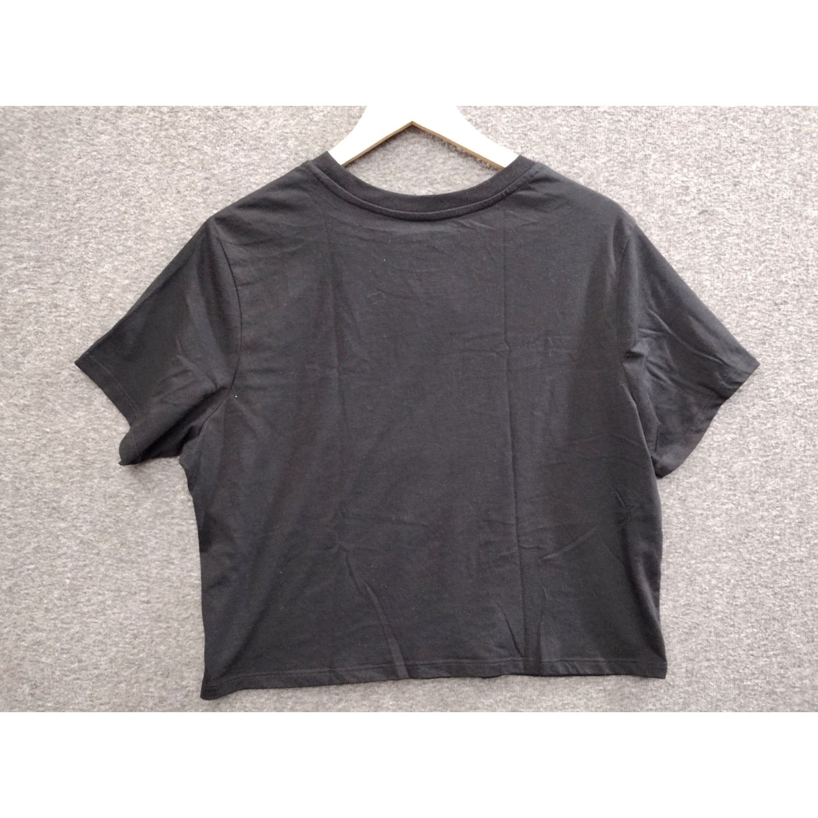 Vintage Pink Floyd Black Logo Short Sleeve Cropped T Shirt XL Womens Crew Neck Vintage No Size XL / US 12-14 / IT 48-50 - 2 Thumbnail