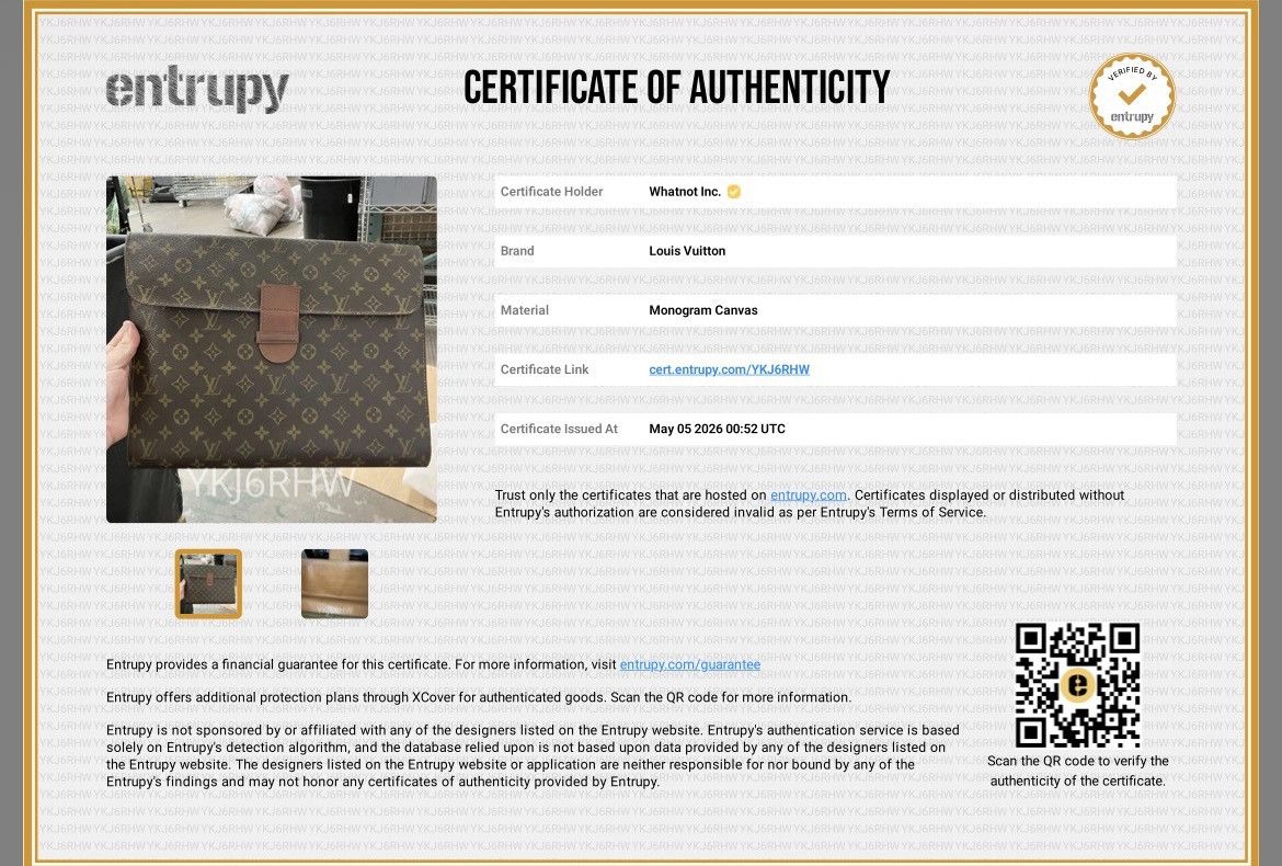 Louis Vuitton Louis Vuitton Monogram Poche Ministre Document Case w/ COA Size ONE SIZE - 15 Thumbnail