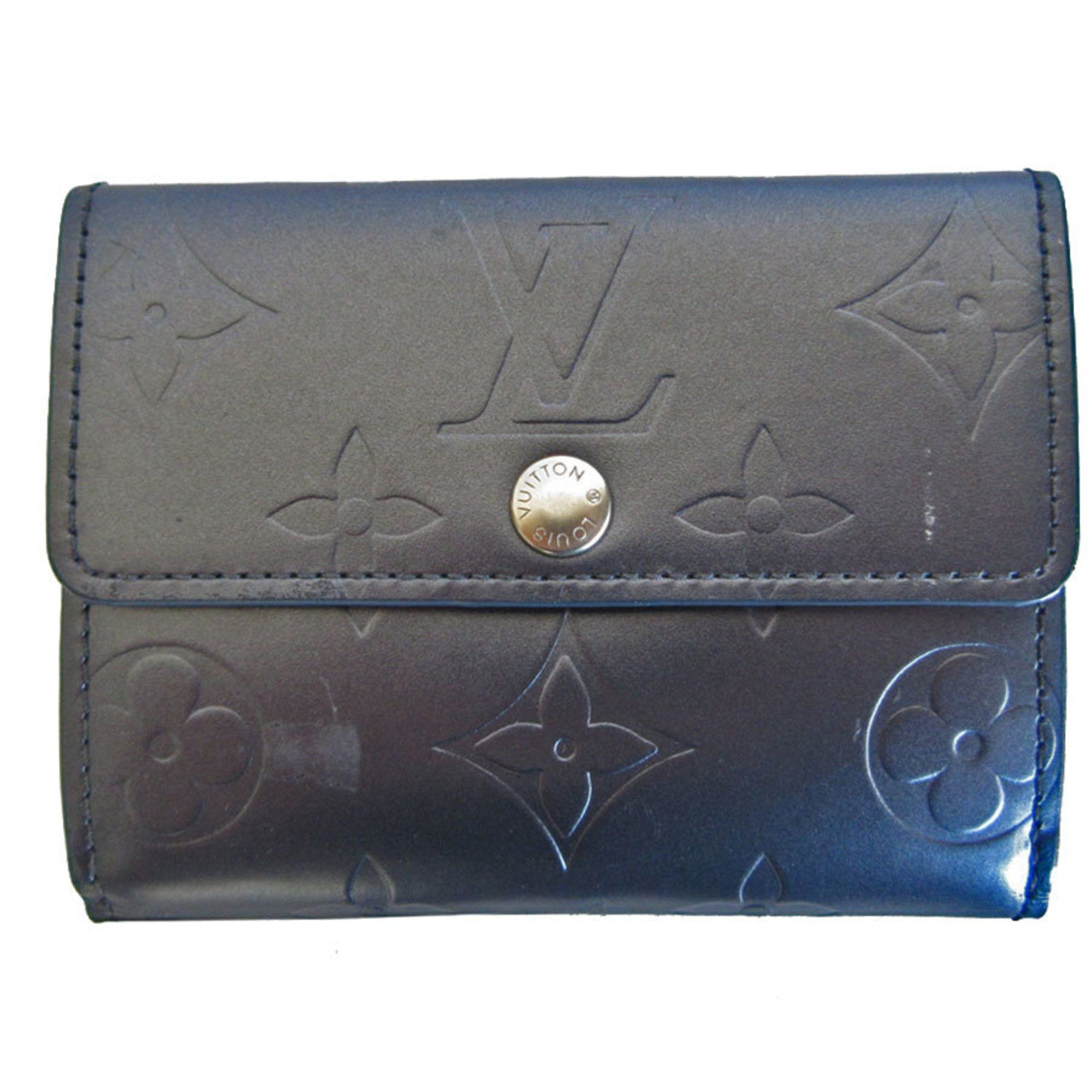 Louis Vuitton Louis Vuitton Wallets and coin cases Business card holders Compact wallet Monogram Matte Ludlow Navy Men's M65122 s0290a Size ONE SIZE - 1 Thumbnail