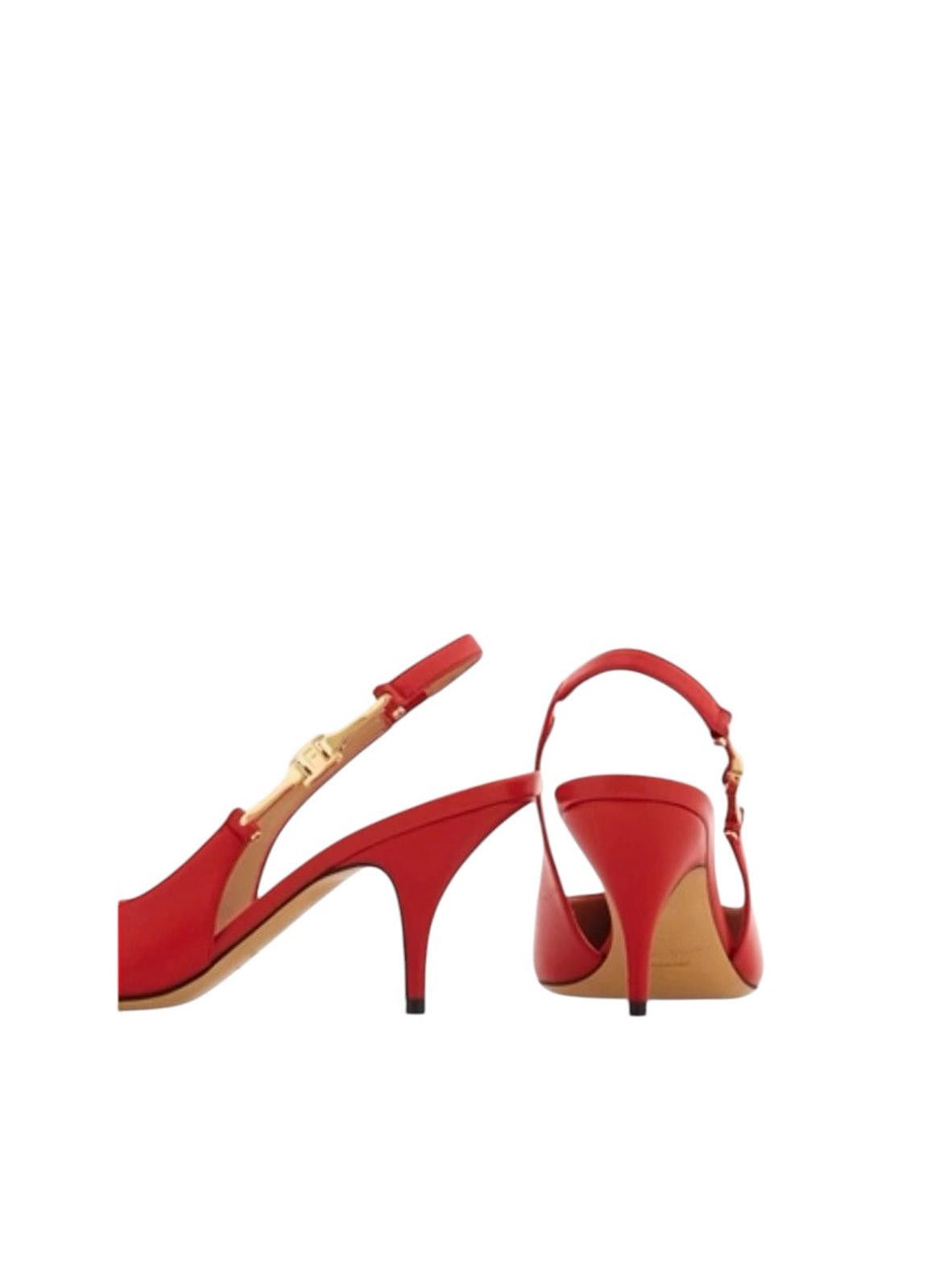 Salvatore Ferragamo Ferragamo F-Buckle Slingback Pump Size US 7.5 / IT 37.5 - 3 Thumbnail