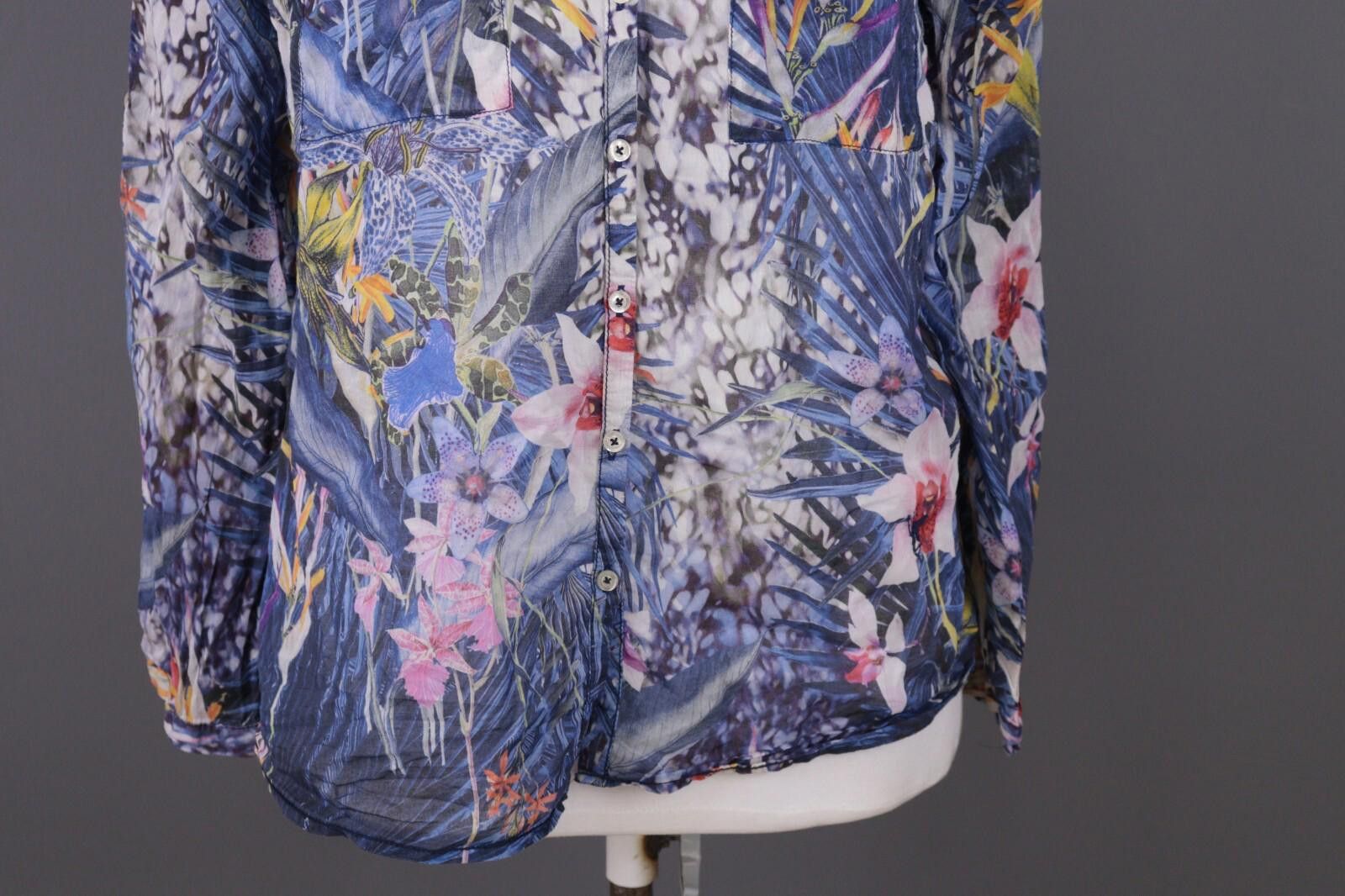 Designer Emily Van Den Bergh Multicolor Floral Shirt Size 42 / L Size M / US 6-8 / IT 42-44 - 3 Thumbnail