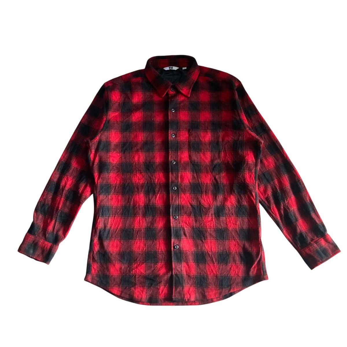Uniqlo UNIQLO RED CHECKERED FLANNEL Size US L / EU 52-54 / 3 - 1 Thumbnail