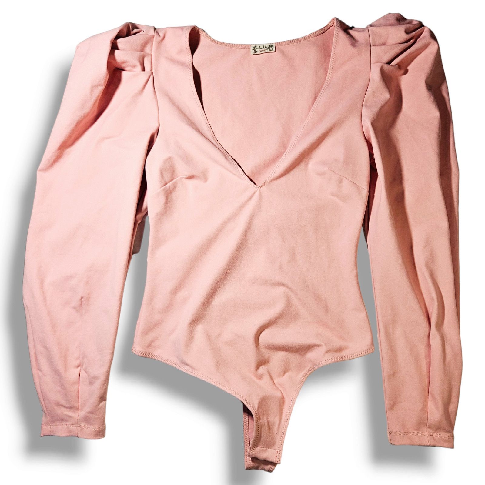 Free People NWOT Free People Va Va Voop Bodysuit Sz. XS [0-2] Heart Haze Size XS / US 0-2 / IT 36-38 - 4 Thumbnail