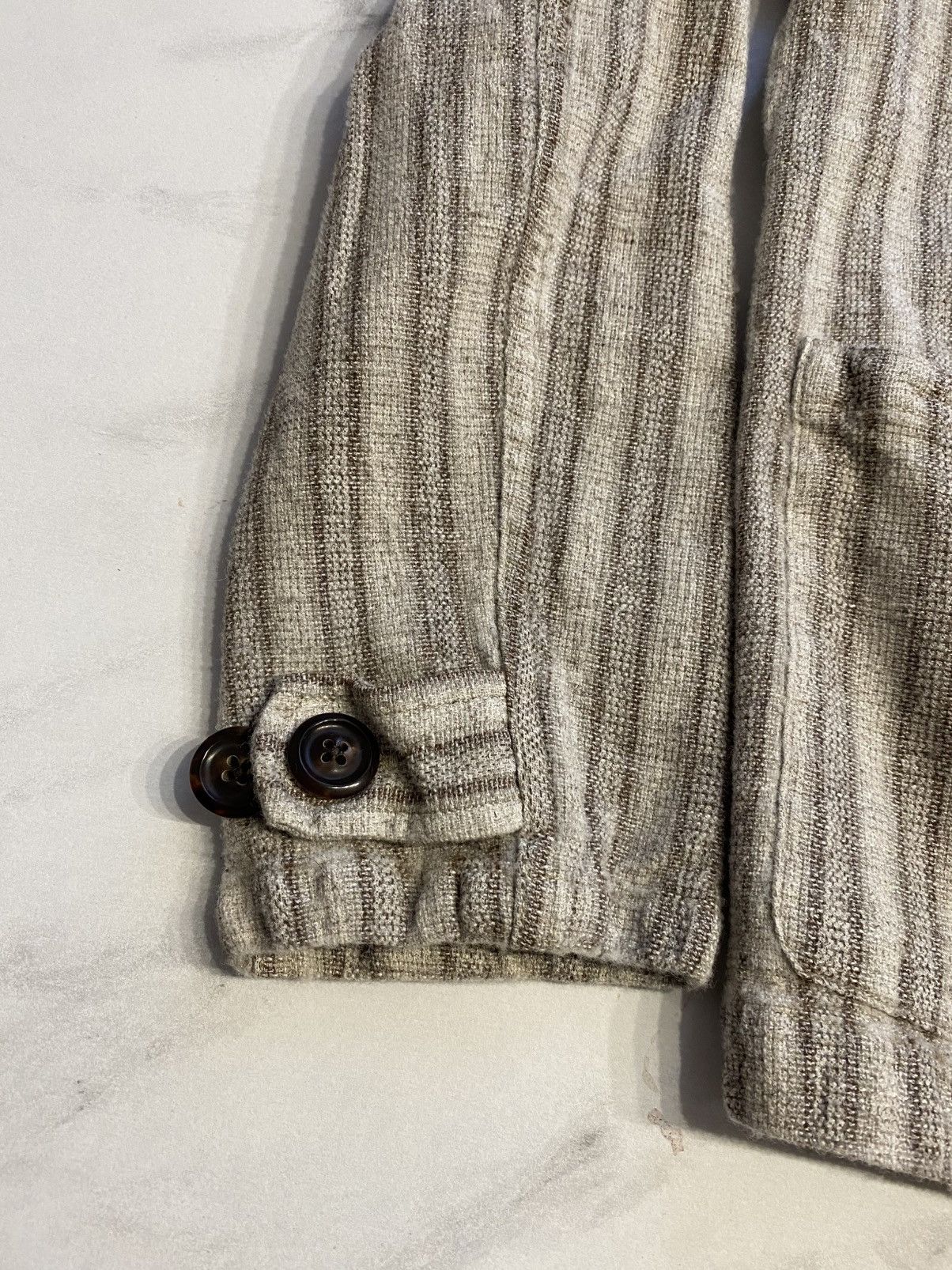 Our Legacy Our legacy Square striped Square jacket cotton wool luxury Size S / US 4 / IT 40 - 3 Thumbnail
