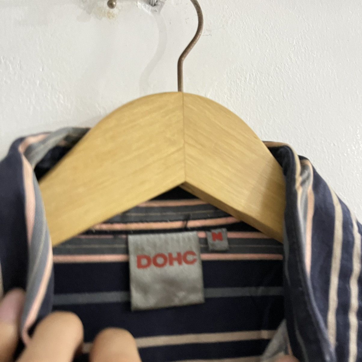 Japanese Brand DOHC - Striped LS Button Up Shirt Size US M / EU 48-50 / 2 - 6 Thumbnail