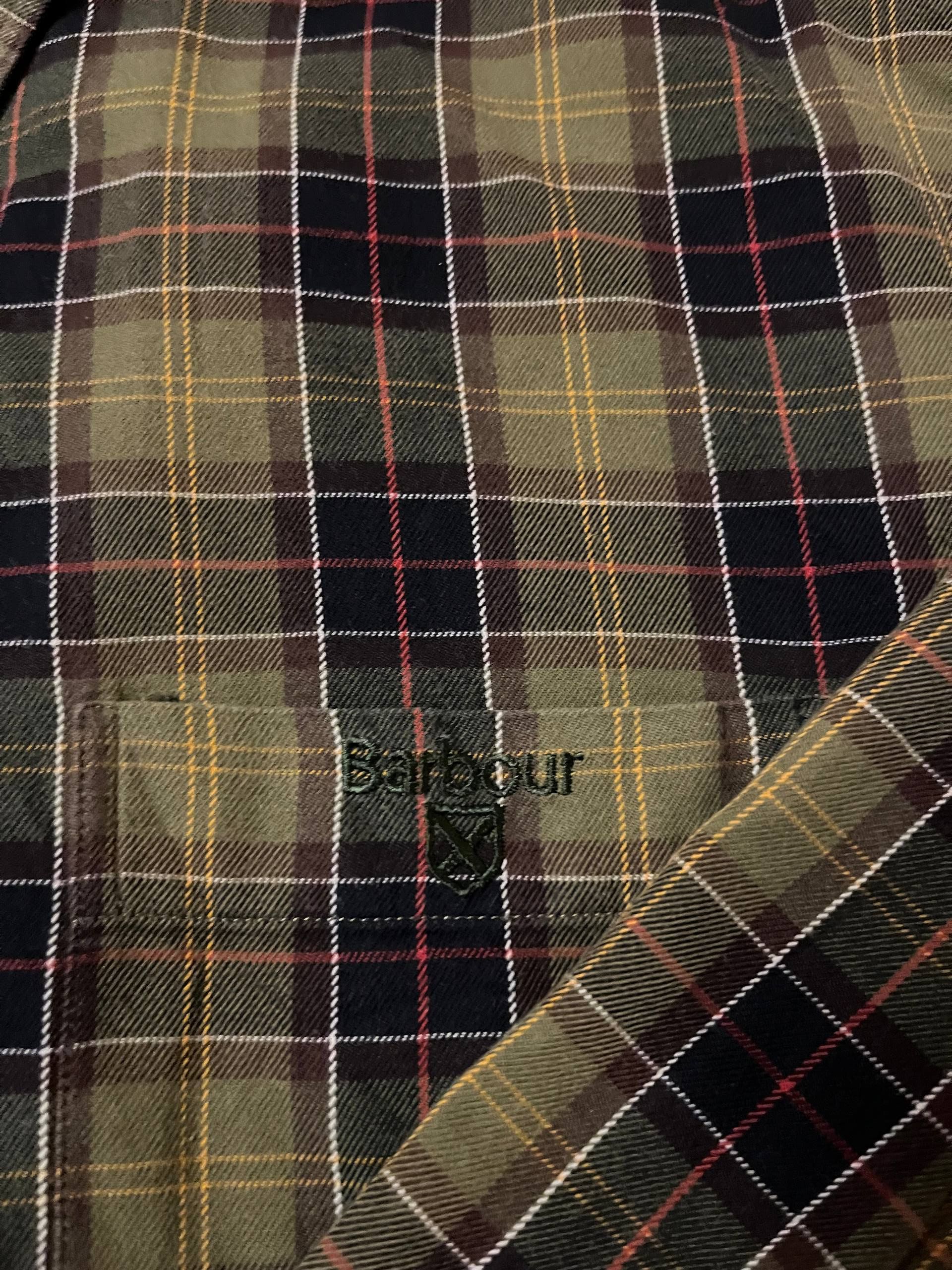 Barbour VTG Barbour Tartan Classic Button Down Casual Baggy Shirt Size US XXL / EU 58 / 5 - 9 Thumbnail