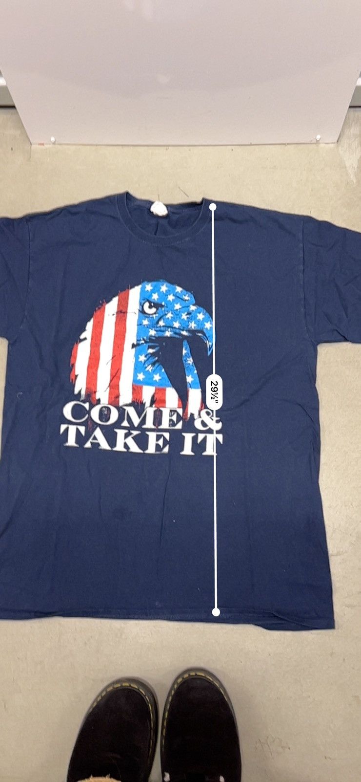 Vintage Vintage USA “Come & Take It” Eagle Tee Size US XL / EU 56 / 4 - 6 Thumbnail