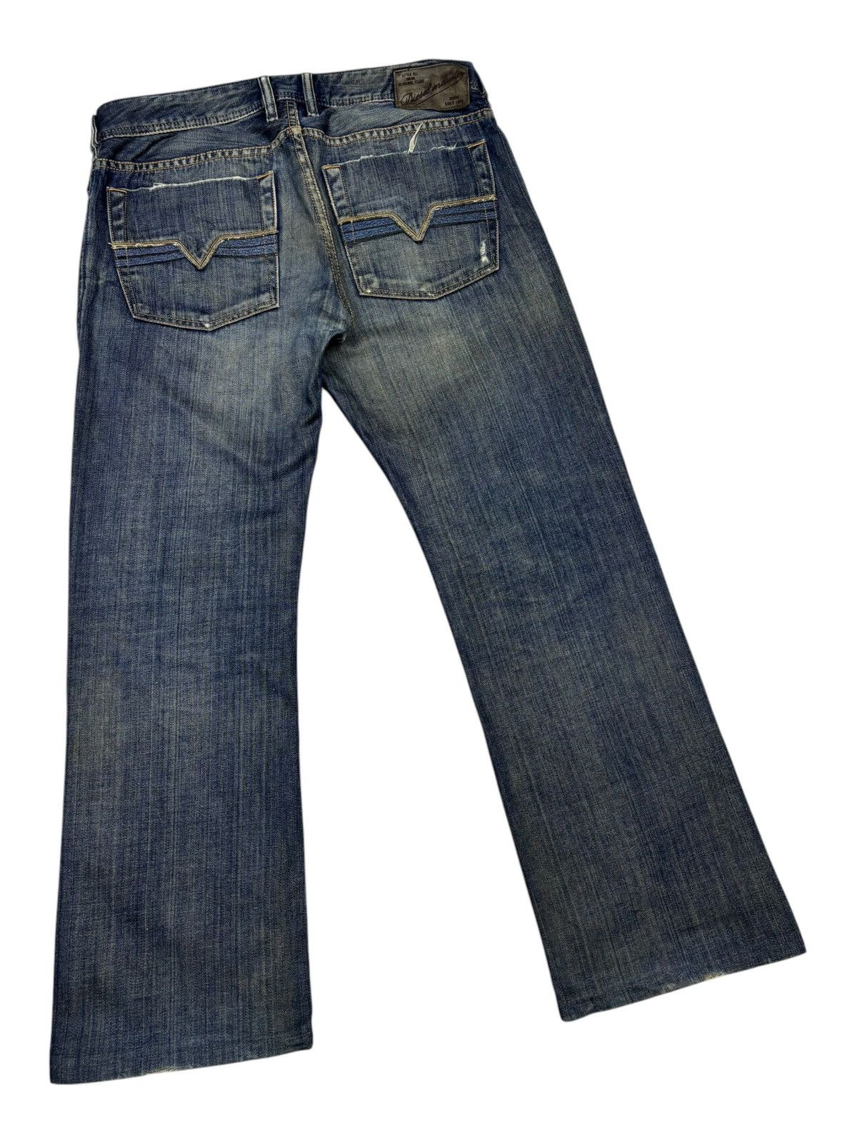 Diesel DIESEL INDUSTRY BAGGY JEANS DISTRESSED DENIM Size US 34 / EU 50 - 4 Thumbnail