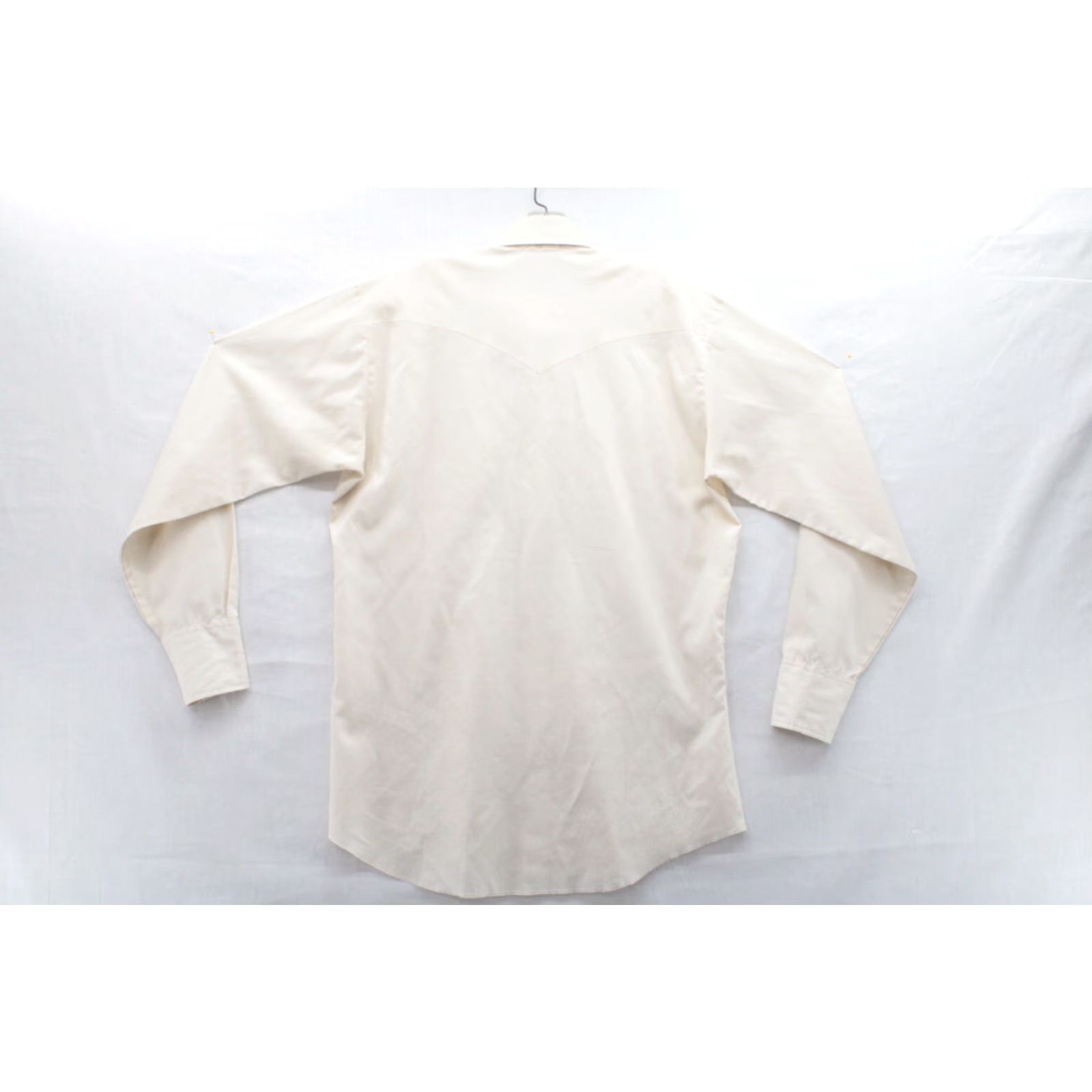 Vintage VINTAGE H Bar C WESTERN Shirt Mens M Beige Checks Button Up Long Sleeve Tail Long Tailored袖 Size US M / EU 48-50 / 2 - 3 Thumbnail