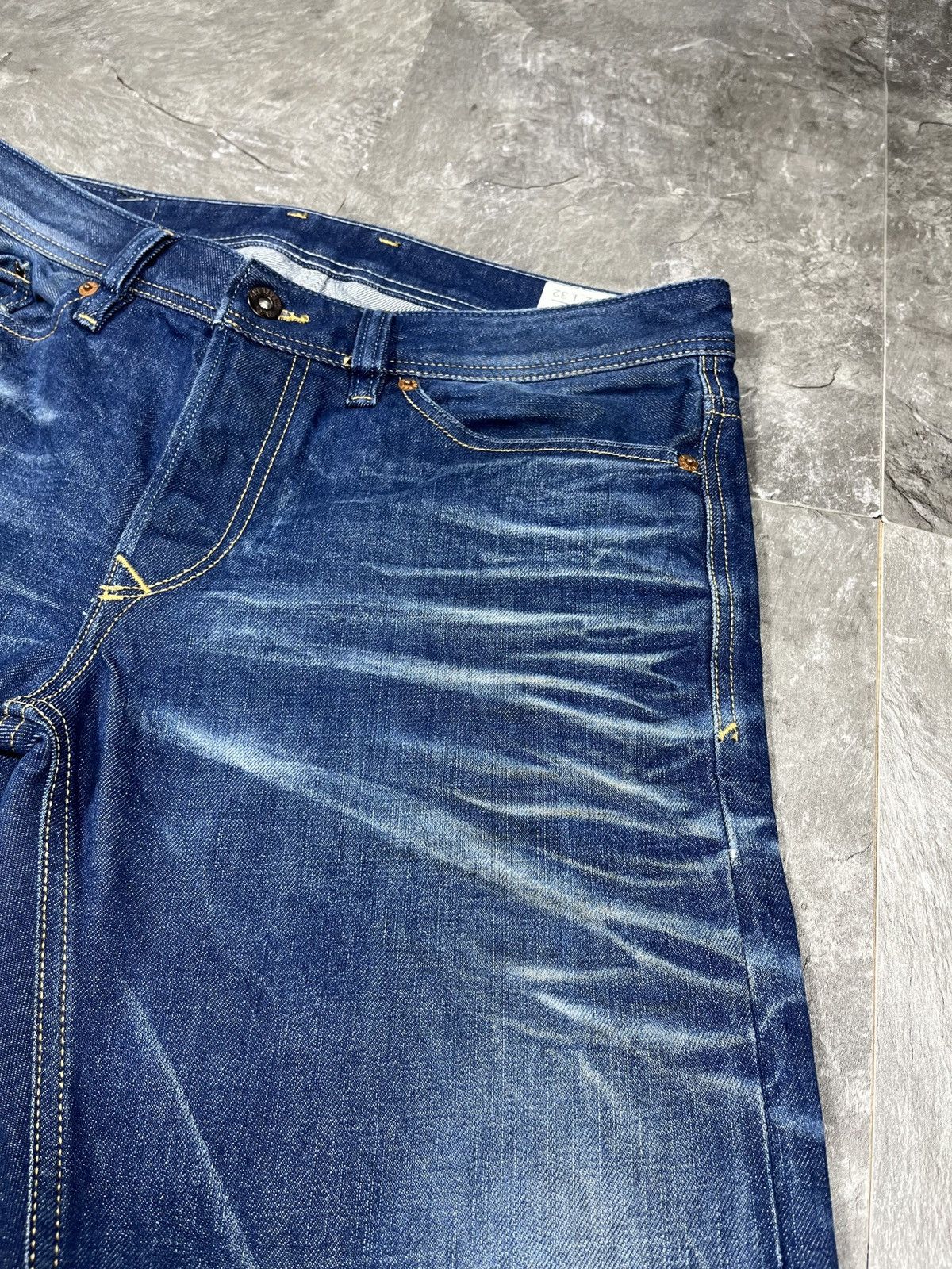 Diesel Diesel Industry Vintage Viker Denim Jeans Blue Size 32x32 Size US 32 / EU 48 - 17 Thumbnail