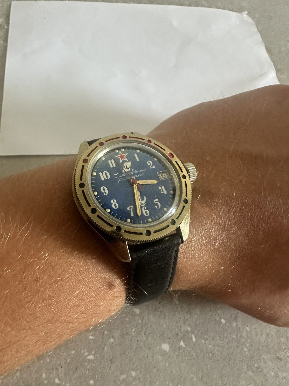 Vintage Vintage Soviet Watch Vostok Amphibia Submarine 17 jewelsUSSR Size ONE SIZE - 1 Thumbnail