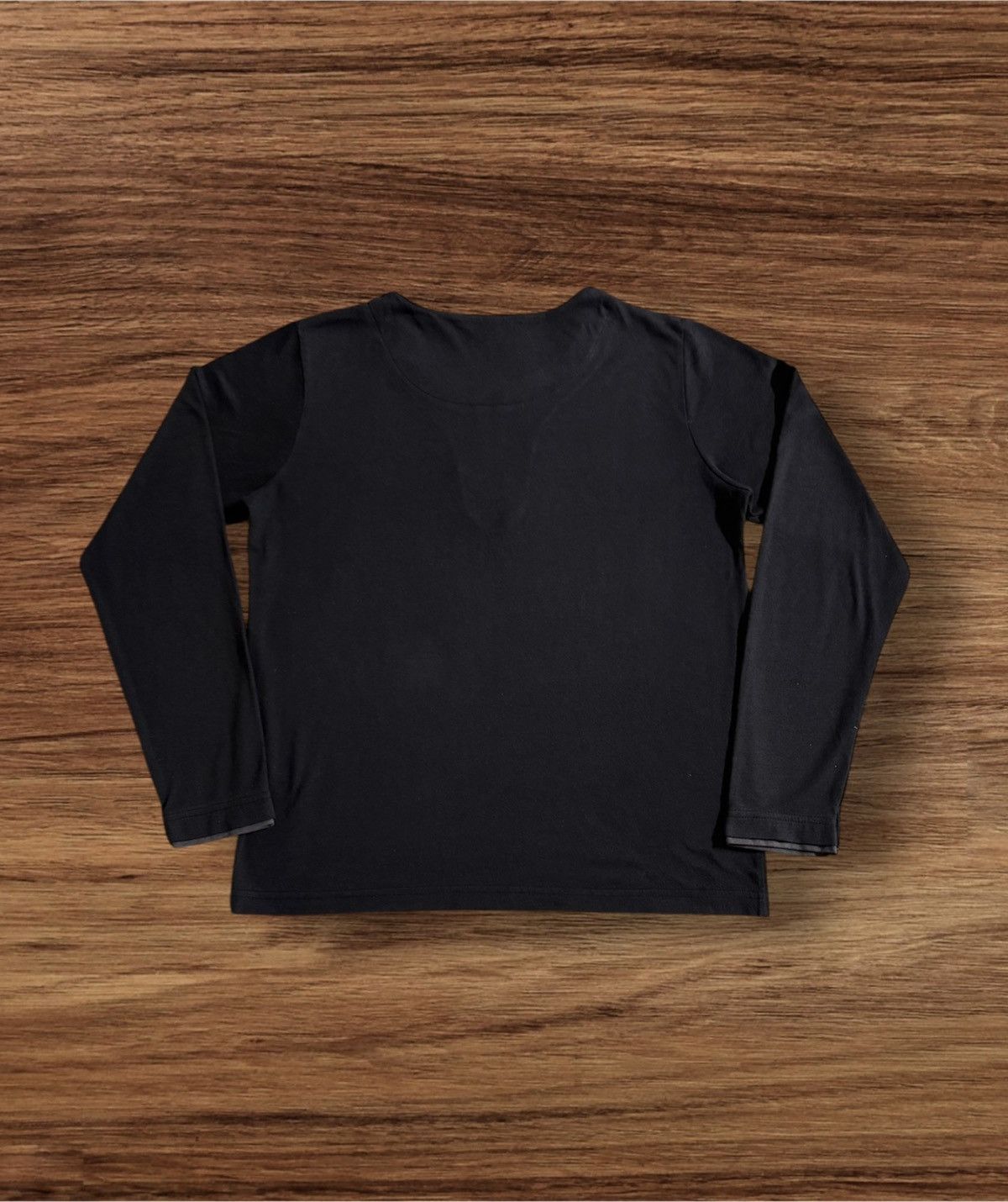 Japanese Brand Vintage Japanese Brand SPINASH Poem Long Sleeve T-Shirt Size US M / EU 48-50 / 2 - 2 Thumbnail