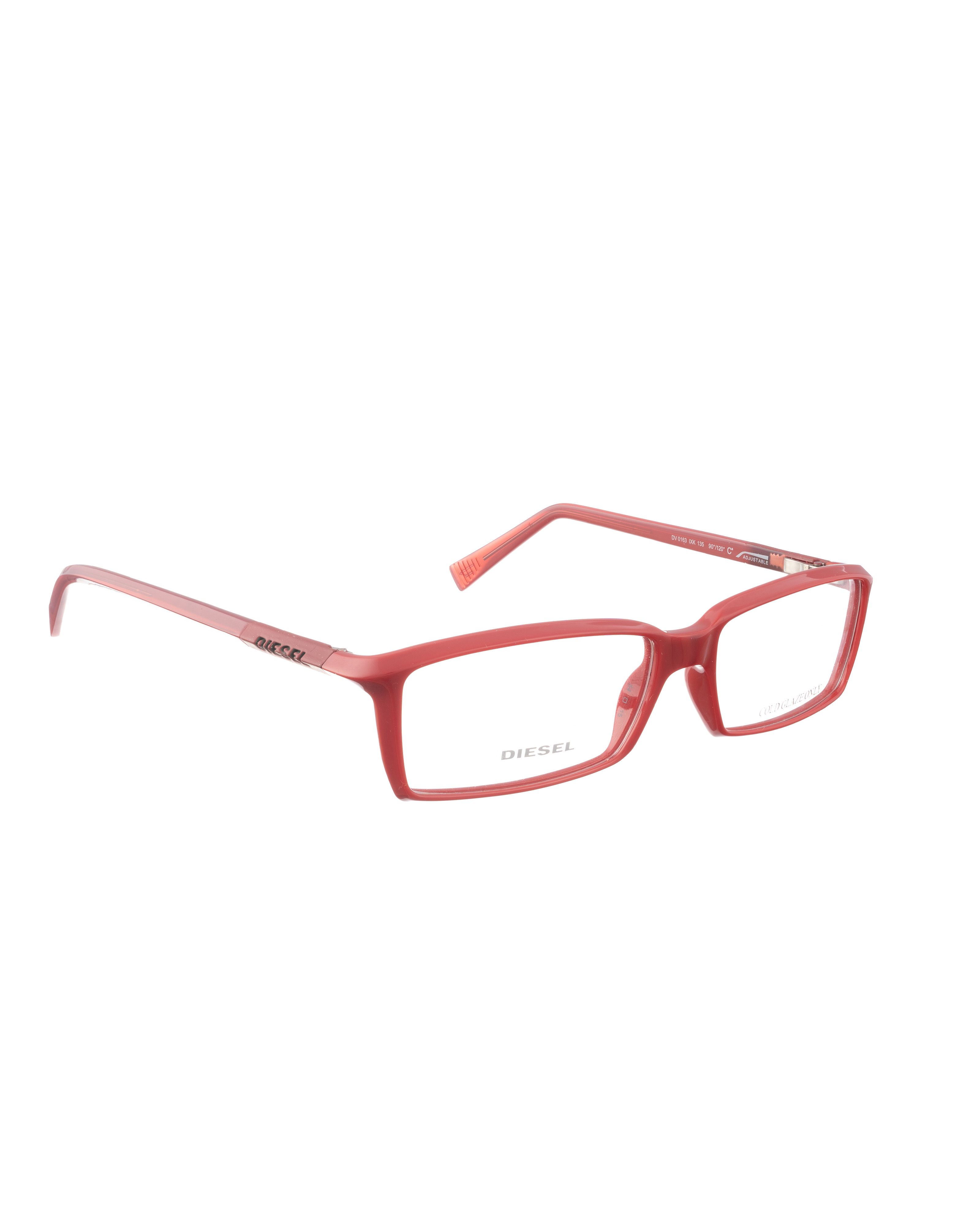 Diesel Diesel 00s Red Glasses with Transparent Red Temples Size ONE SIZE - 1 Thumbnail