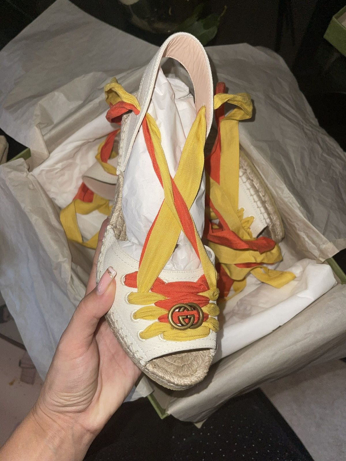 Gucci Gucci Wedges Size US 9 / IT 39 - 1 Thumbnail
