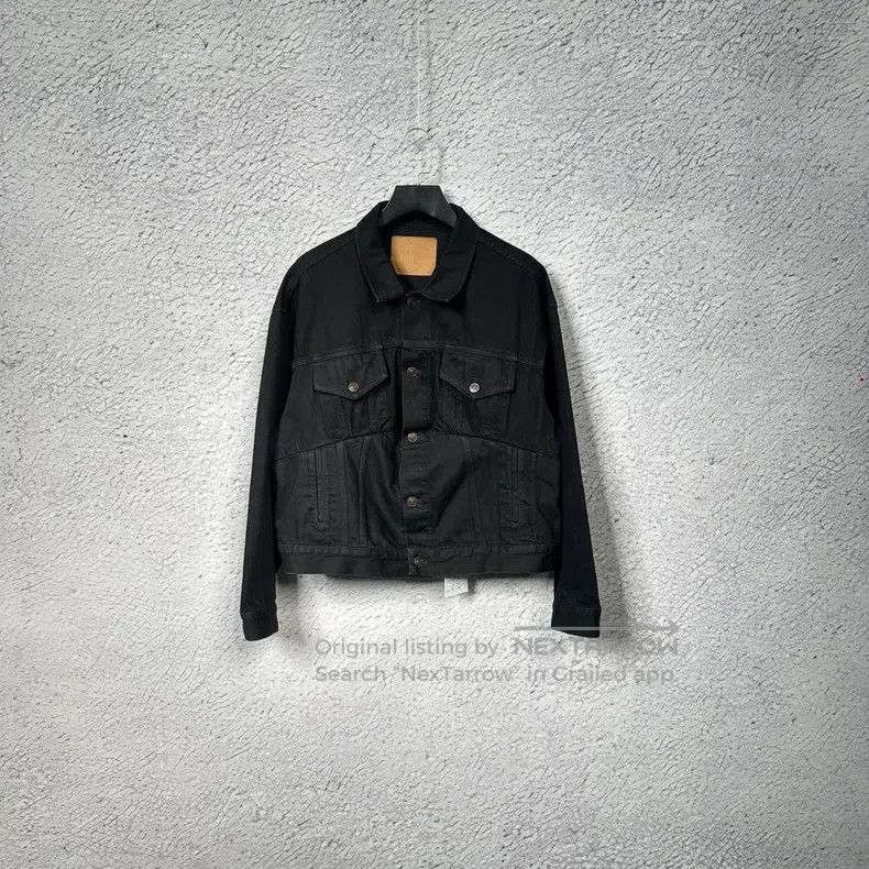Balenciaga Balenciaga Black short denim jacket Size XS / US 0-2 / IT 36-38 - 1 Thumbnail